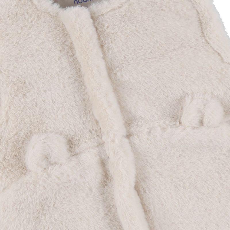 Gigoteuse en fausse fourrure beige (70 cm) Noukie's Produit 5